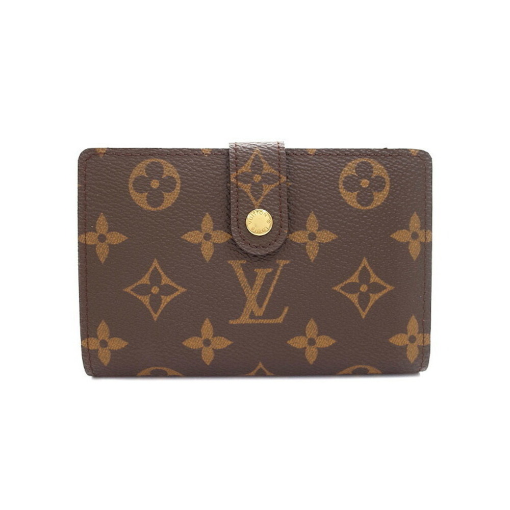 Louis Vuitton Monogram Portefeuille Wallet Viennois Clasp